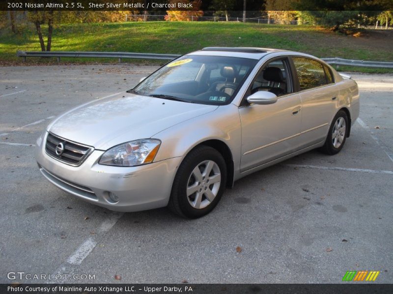 Sheer Silver Metallic / Charcoal Black 2002 Nissan Altima 2.5 SL