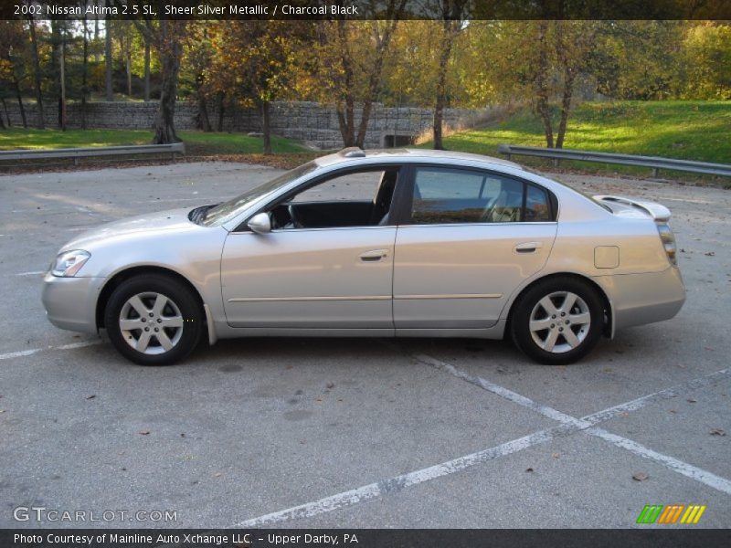 Sheer Silver Metallic / Charcoal Black 2002 Nissan Altima 2.5 SL