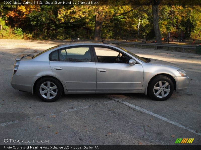 Sheer Silver Metallic / Charcoal Black 2002 Nissan Altima 2.5 SL