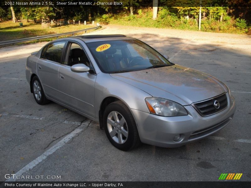 Sheer Silver Metallic / Charcoal Black 2002 Nissan Altima 2.5 SL