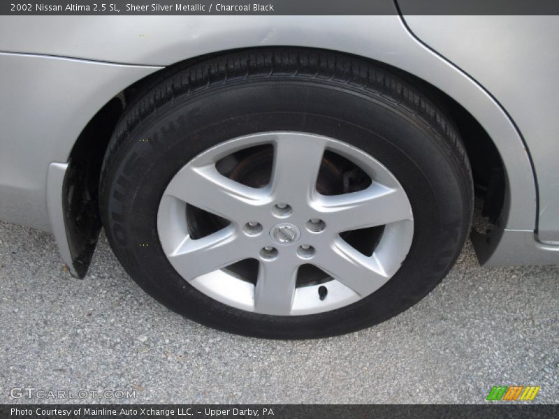 Sheer Silver Metallic / Charcoal Black 2002 Nissan Altima 2.5 SL
