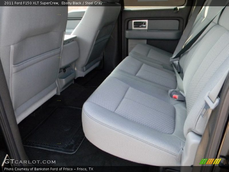 Ebony Black / Steel Gray 2011 Ford F150 XLT SuperCrew