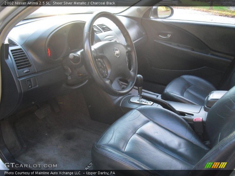 Sheer Silver Metallic / Charcoal Black 2002 Nissan Altima 2.5 SL