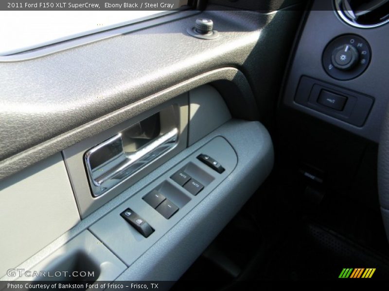 Ebony Black / Steel Gray 2011 Ford F150 XLT SuperCrew