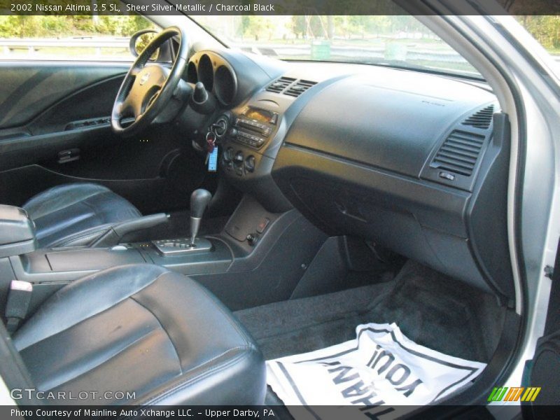 Sheer Silver Metallic / Charcoal Black 2002 Nissan Altima 2.5 SL