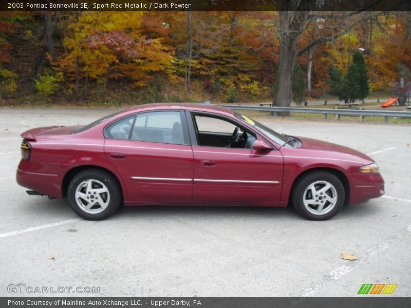  2003 Bonneville SE Sport Red Metallic