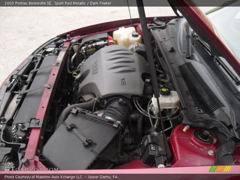 Sport Red Metallic / Dark Pewter 2003 Pontiac Bonneville SE