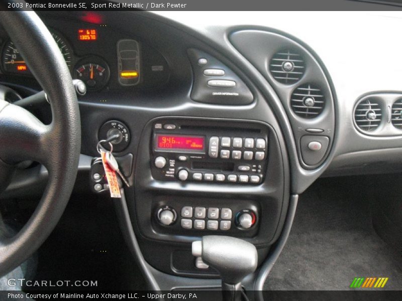 Sport Red Metallic / Dark Pewter 2003 Pontiac Bonneville SE