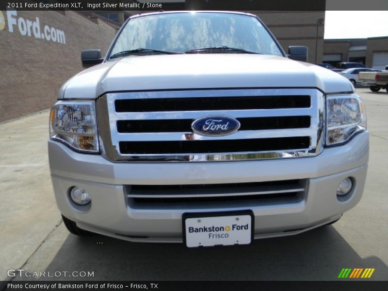 Ingot Silver Metallic / Stone 2011 Ford Expedition XLT