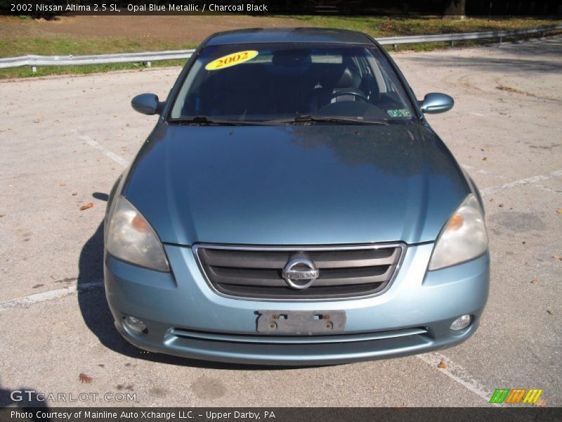 Opal Blue Metallic / Charcoal Black 2002 Nissan Altima 2.5 SL
