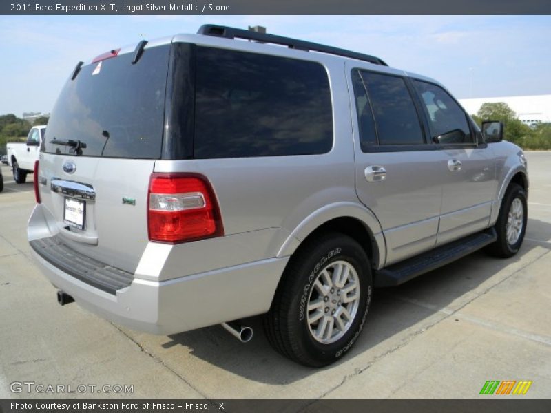Ingot Silver Metallic / Stone 2011 Ford Expedition XLT