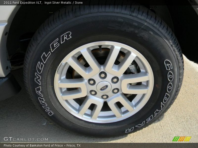 Ingot Silver Metallic / Stone 2011 Ford Expedition XLT