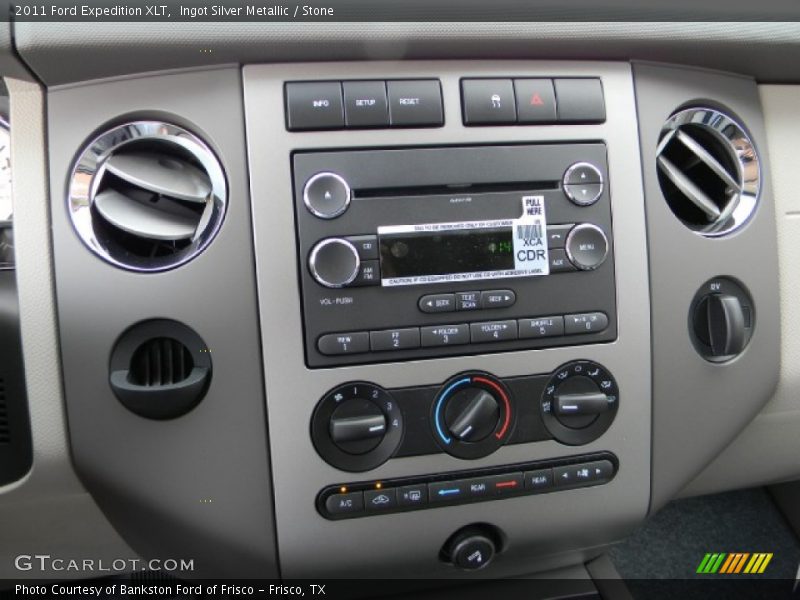 Ingot Silver Metallic / Stone 2011 Ford Expedition XLT