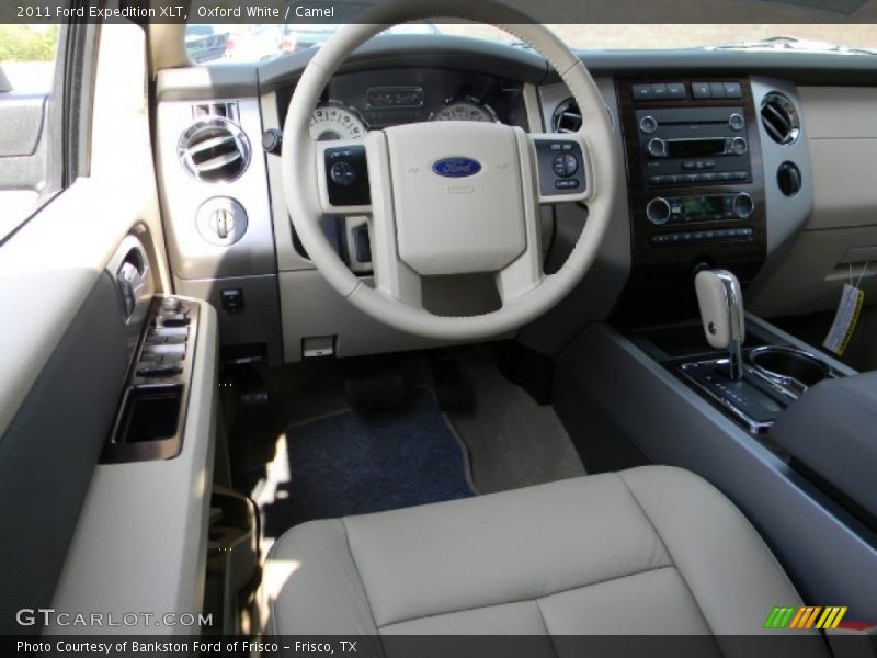 Oxford White / Camel 2011 Ford Expedition XLT