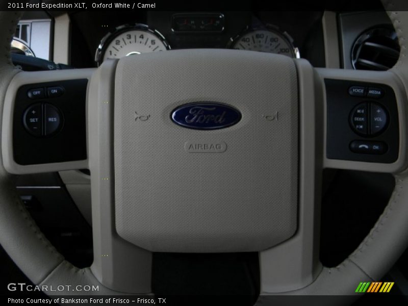 Oxford White / Camel 2011 Ford Expedition XLT