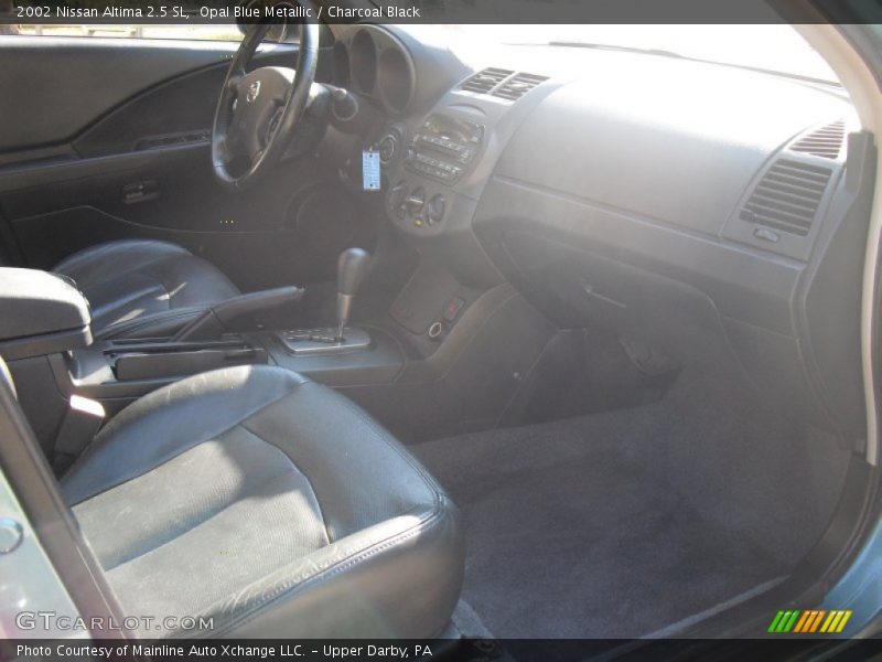 Opal Blue Metallic / Charcoal Black 2002 Nissan Altima 2.5 SL