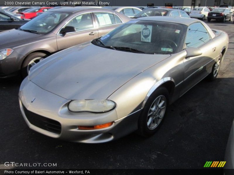 Light Pewter Metallic / Ebony 2000 Chevrolet Camaro Coupe