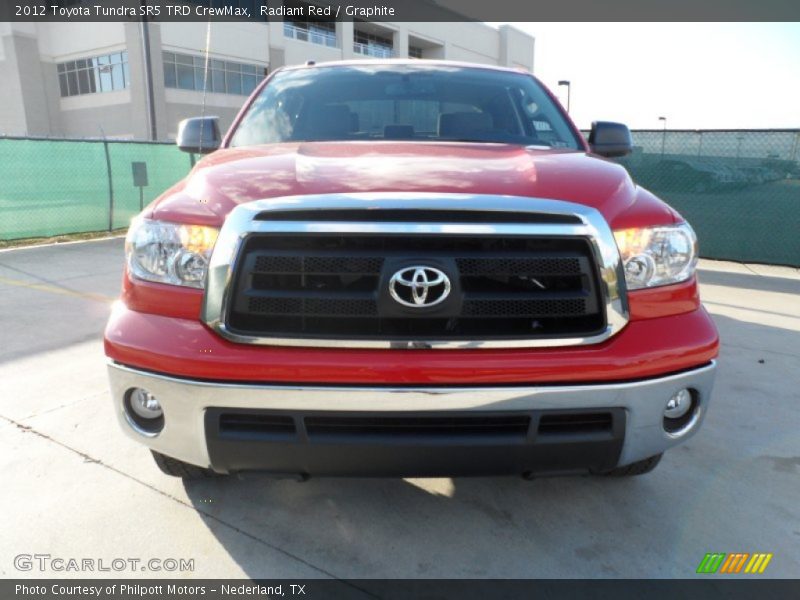 Radiant Red / Graphite 2012 Toyota Tundra SR5 TRD CrewMax