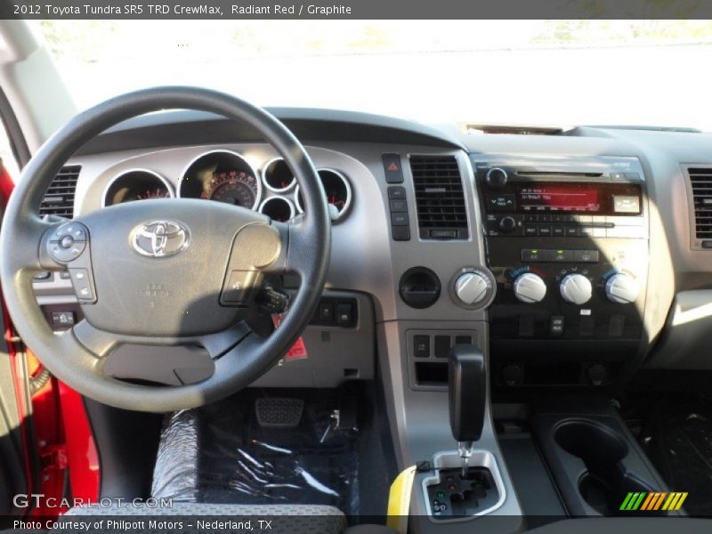 Radiant Red / Graphite 2012 Toyota Tundra SR5 TRD CrewMax