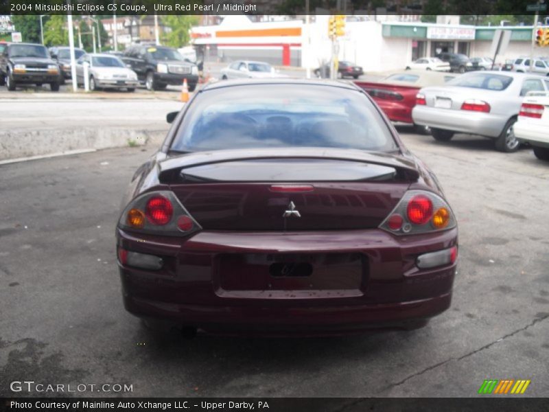 Ultra Red Pearl / Midnight 2004 Mitsubishi Eclipse GS Coupe