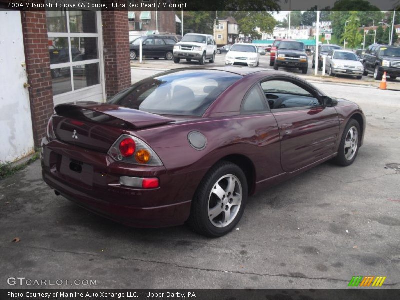 Ultra Red Pearl / Midnight 2004 Mitsubishi Eclipse GS Coupe