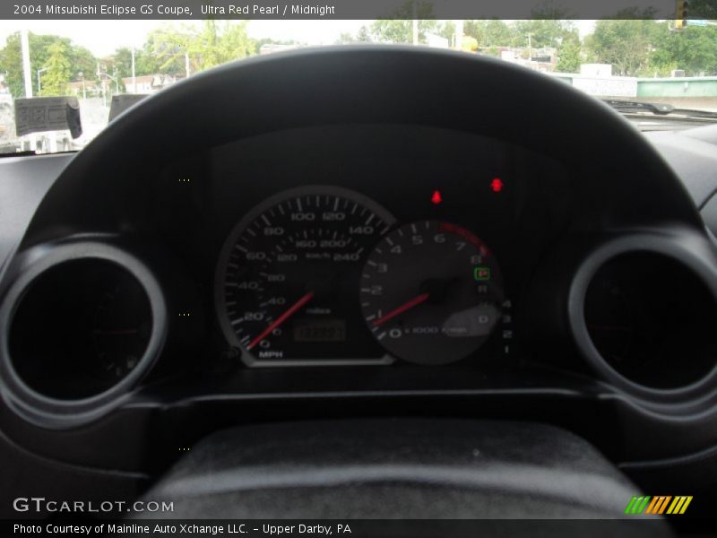 Ultra Red Pearl / Midnight 2004 Mitsubishi Eclipse GS Coupe