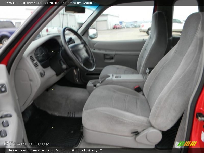 Vermillion Red / Medium Graphite 1998 Ford Explorer Sport