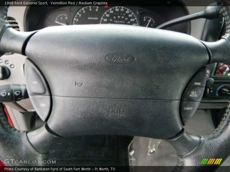 Vermillion Red / Medium Graphite 1998 Ford Explorer Sport