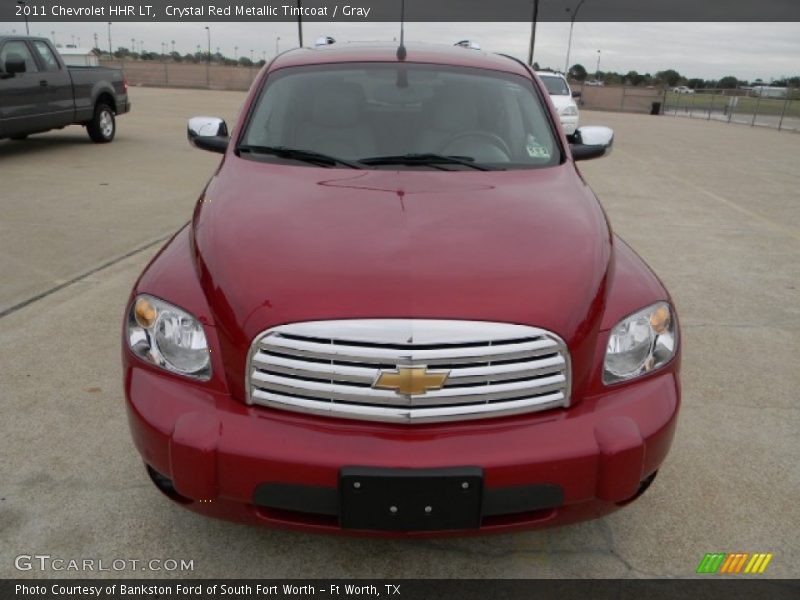 Crystal Red Metallic Tintcoat / Gray 2011 Chevrolet HHR LT