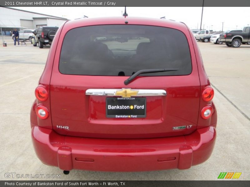 Crystal Red Metallic Tintcoat / Gray 2011 Chevrolet HHR LT