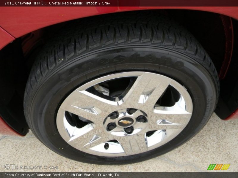 Crystal Red Metallic Tintcoat / Gray 2011 Chevrolet HHR LT