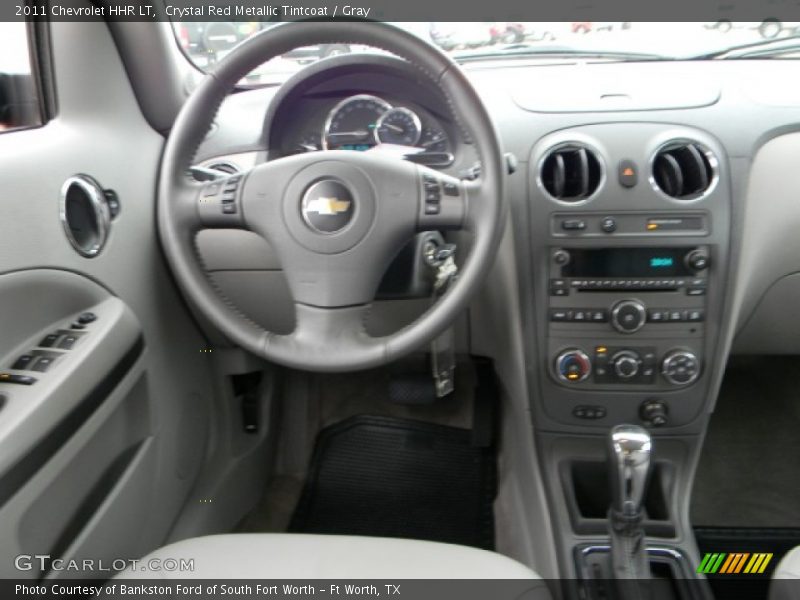 Crystal Red Metallic Tintcoat / Gray 2011 Chevrolet HHR LT