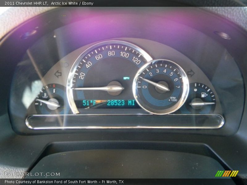 Arctic Ice White / Ebony 2011 Chevrolet HHR LT