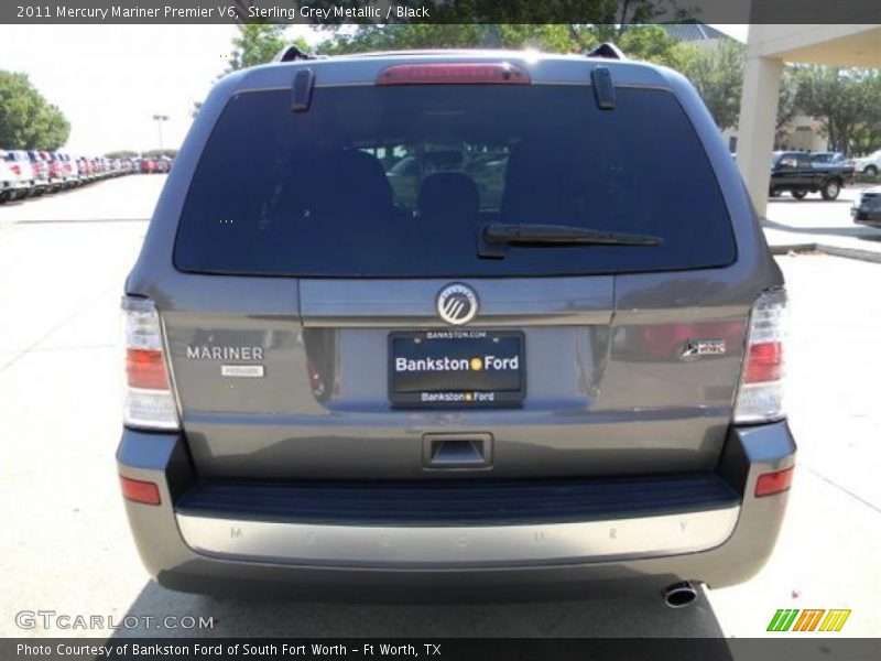 Sterling Grey Metallic / Black 2011 Mercury Mariner Premier V6