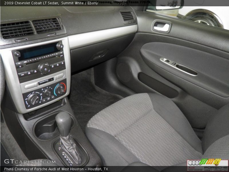 Summit White / Ebony 2009 Chevrolet Cobalt LT Sedan