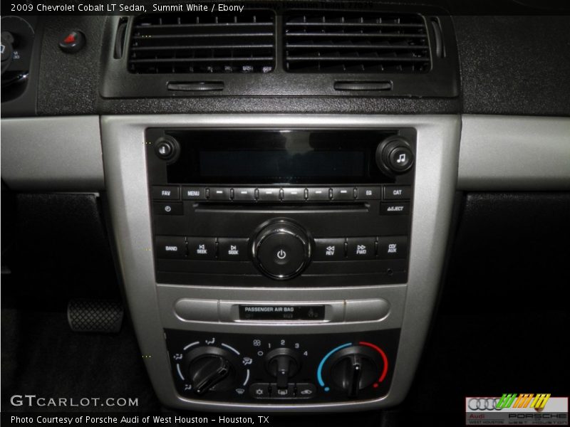 Summit White / Ebony 2009 Chevrolet Cobalt LT Sedan