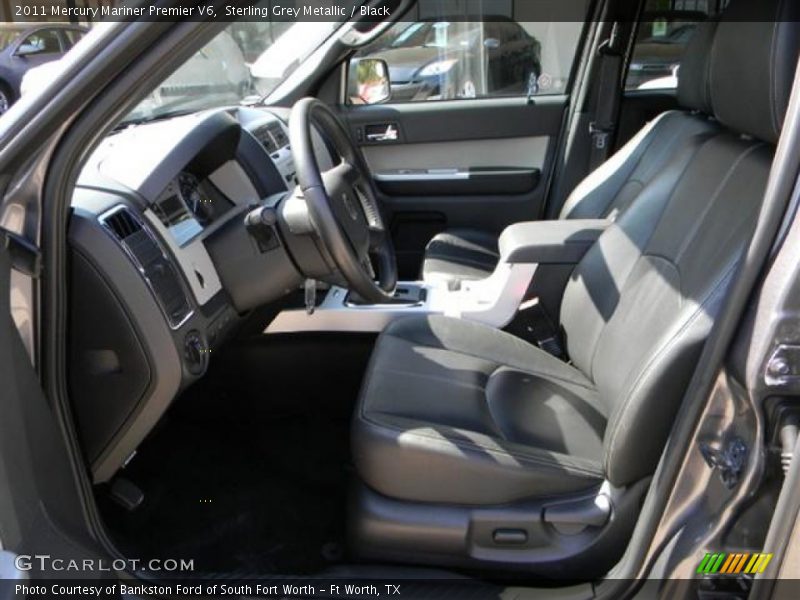 Sterling Grey Metallic / Black 2011 Mercury Mariner Premier V6