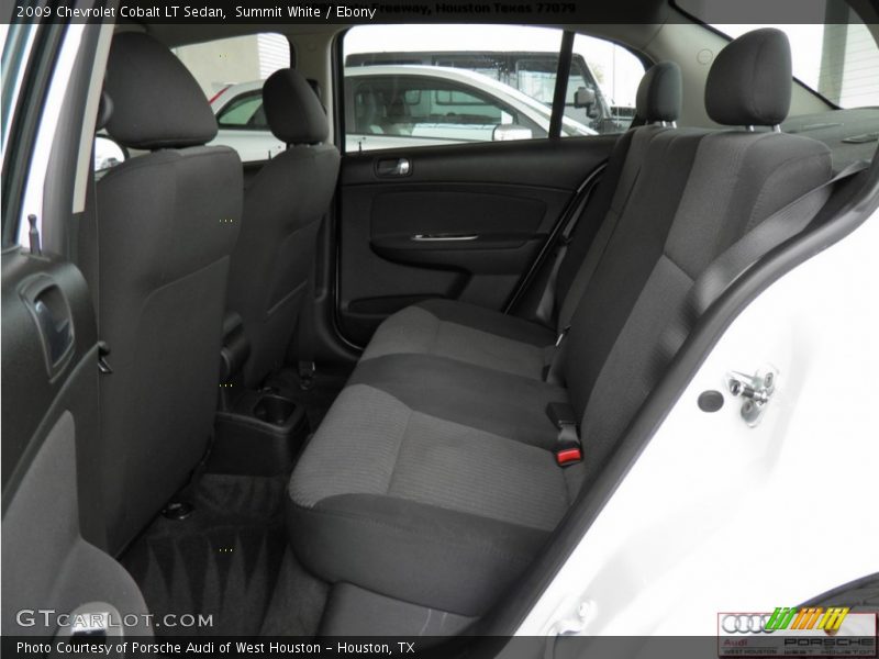 Summit White / Ebony 2009 Chevrolet Cobalt LT Sedan