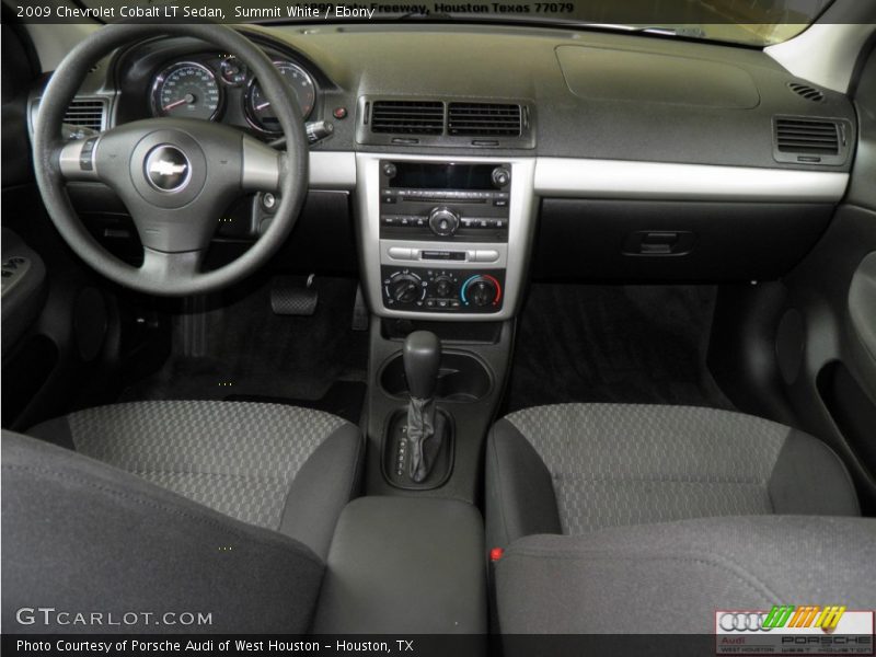 Summit White / Ebony 2009 Chevrolet Cobalt LT Sedan