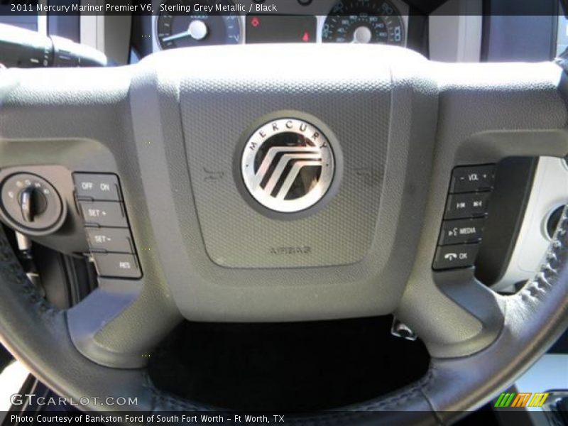 Sterling Grey Metallic / Black 2011 Mercury Mariner Premier V6