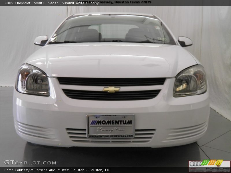 Summit White / Ebony 2009 Chevrolet Cobalt LT Sedan