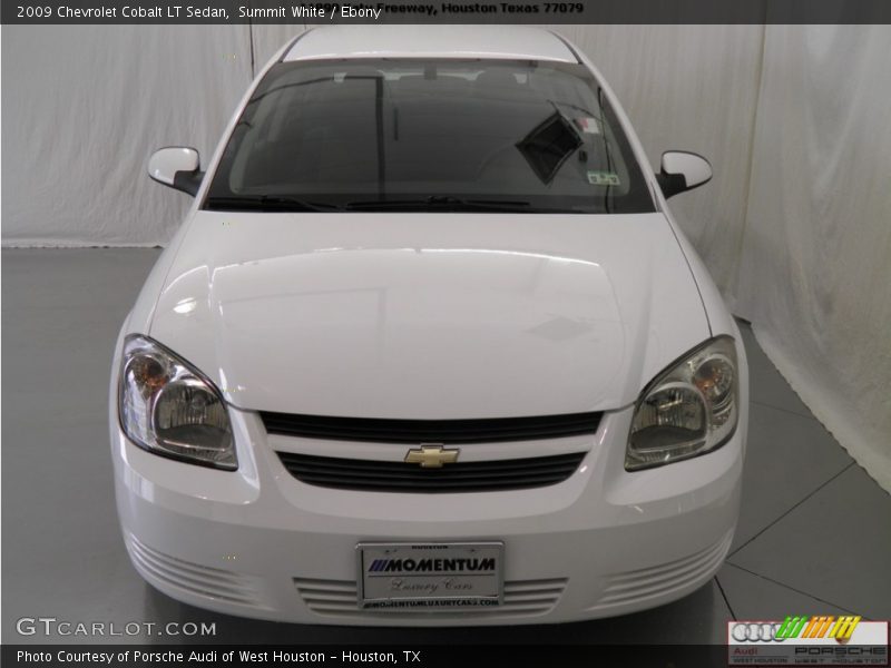 Summit White / Ebony 2009 Chevrolet Cobalt LT Sedan
