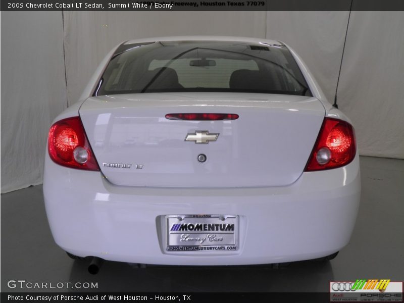 Summit White / Ebony 2009 Chevrolet Cobalt LT Sedan