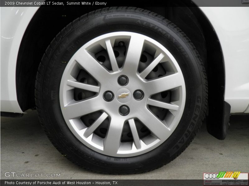 Summit White / Ebony 2009 Chevrolet Cobalt LT Sedan