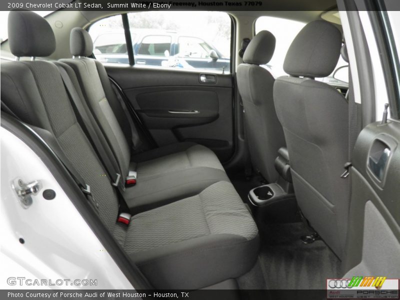 Summit White / Ebony 2009 Chevrolet Cobalt LT Sedan