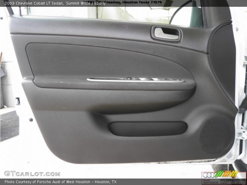 Summit White / Ebony 2009 Chevrolet Cobalt LT Sedan