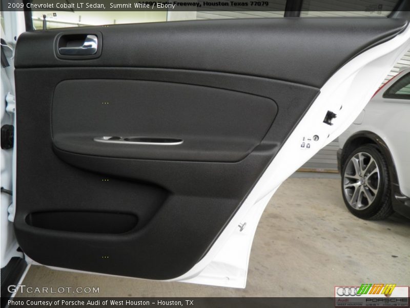 Summit White / Ebony 2009 Chevrolet Cobalt LT Sedan