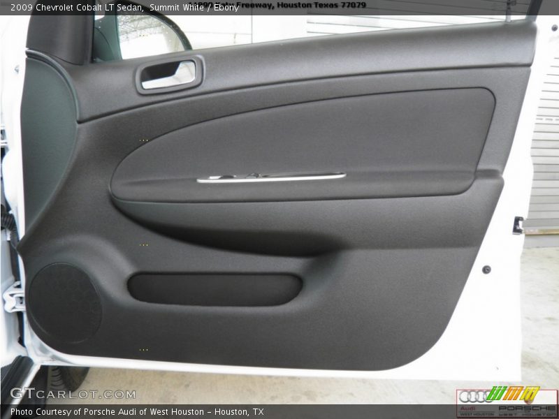 Summit White / Ebony 2009 Chevrolet Cobalt LT Sedan
