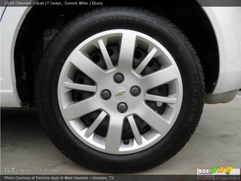 Summit White / Ebony 2009 Chevrolet Cobalt LT Sedan