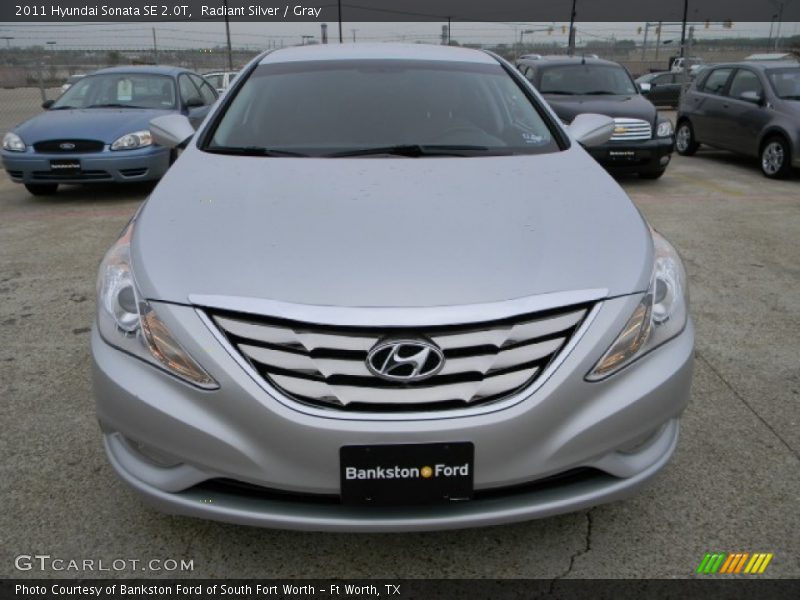 Radiant Silver / Gray 2011 Hyundai Sonata SE 2.0T